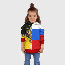 Детская толстовка 3D Российский Имперский Флаг - фото 2