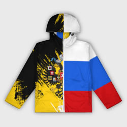 Женская ветровка 3D Российский Имперский Флаг
