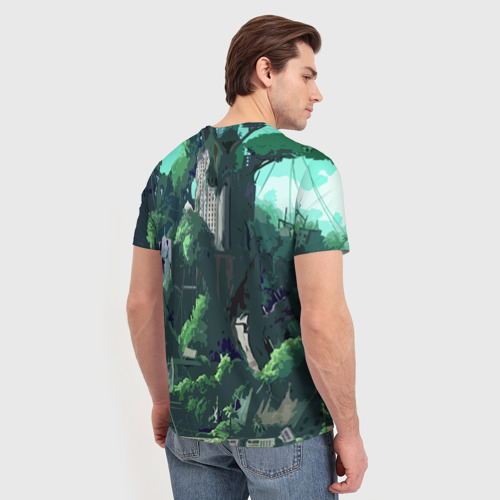 Мужская футболка 3D с принтом Кипо и Эра Чудесных Зверей, вид сзади #2