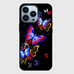 Чехол для iPhone 13 Pro Поцелуй бабочек