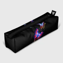 Пенал школьный 3D Поцелуй бабочек