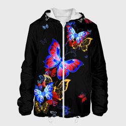 Мужская куртка 3D Поцелуй бабочек