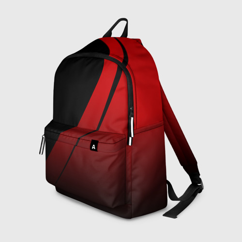 Рюкзак 3D с принтом SPORT WEAR, вид спереди #2