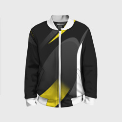 Детский бомбер 3D Sport wear yellow