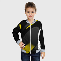 Детский бомбер 3D Sport wear yellow - фото 2