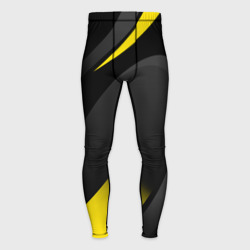 Мужские тайтсы 3D Sport wear yellow