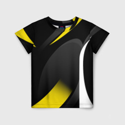 Детская футболка 3D Sport wear yellow