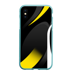 Чехол для iPhone XS Max матовый Sport wear yellow