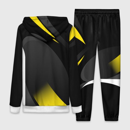 Женский костюм 3D Sport wear yellow, цвет белый - фото 2