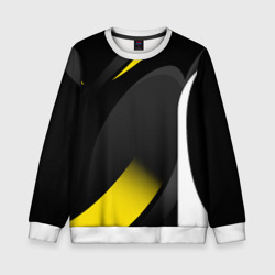 Детский свитшот 3D Sport wear yellow