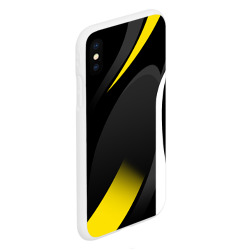 Чехол для iPhone XS Max матовый Sport wear yellow - фото 2
