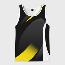 Мужская майка 3D Sport wear yellow