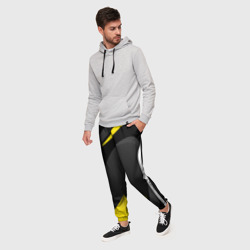 Мужские брюки 3D Sport wear yellow - фото 2