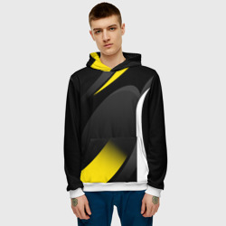 Мужская толстовка 3D Sport wear yellow - фото 2