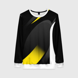 Женский свитшот 3D Sport wear yellow