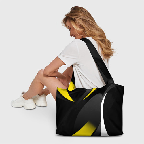 Пляжная сумка 3D Sport wear yellow - фото 6