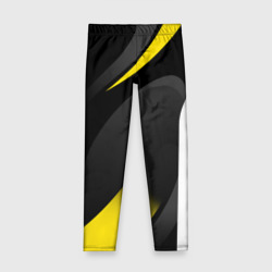 Детские леггинсы 3D Sport wear yellow