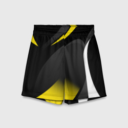 Детские спортивные шорты 3D Sport wear yellow