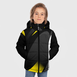 Зимняя куртка для мальчиков 3D Sport wear yellow - фото 2