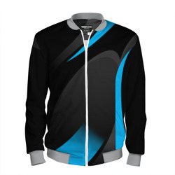 Мужской бомбер 3D Sport wear blue