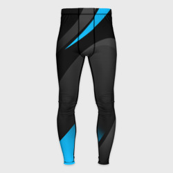 Мужские тайтсы 3D Sport wear blue