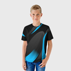 Детская футболка 3D Sport wear blue - фото 2