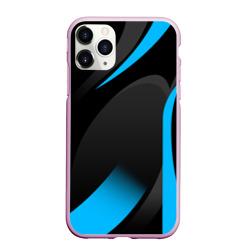 Чехол для iPhone 11 Pro Max матовый Sport wear blue