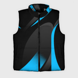 Мужской жилет утепленный 3D Sport wear blue