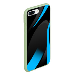 Чехол для iPhone 7Plus/8 Plus матовый Sport wear blue - фото 2