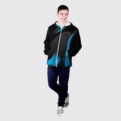 Мужская куртка 3D Sport wear blue - фото 2