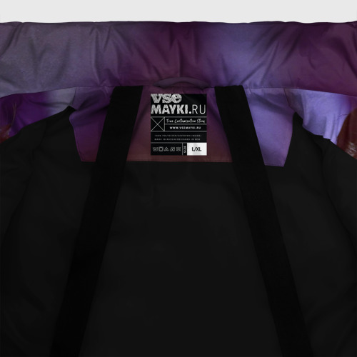 Мужская зимняя куртка 3D Роберт Паттинсон, цвет черный - фото 7