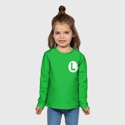 Детский лонгслив 3D Луиджи - фото 2