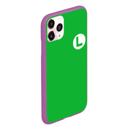 Чехол для iPhone 11 Pro Max матовый Луиджи - фото 2