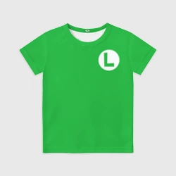 Детская футболка 3D Луиджи