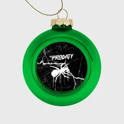 Ёлочный шар стеклянный/пластиковый The Prodigy