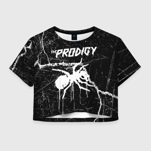 Женская футболка Crop-top 3D The Prodigy, цвет 3D печать