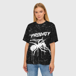 Женская футболка oversize 3D The Prodigy - фото 2