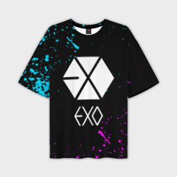 Мужская футболка oversize 3D Exo band