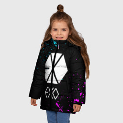 Зимняя куртка для девочек 3D Exo band - фото 2