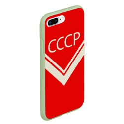 Чехол для iPhone 7Plus/8 Plus матовый СССР хоккейная форма - фото 2