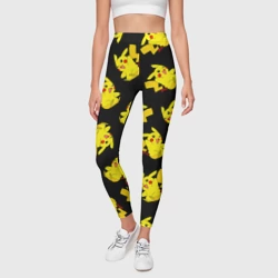 Леггинсы 3D Много Пикачу - фото 2