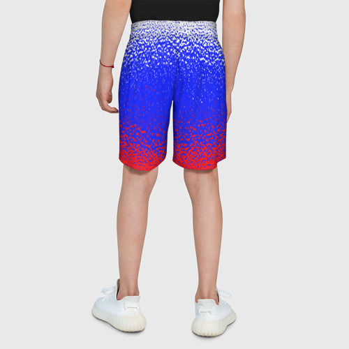 Детские спортивные шорты 3D Текстура, цвет 3D печать - фото 5