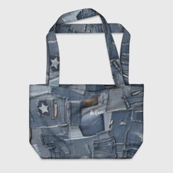 Пляжная сумка 3D The Beatles