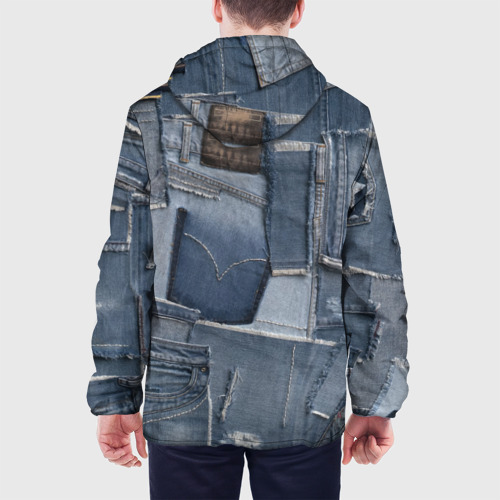 Мужская куртка 3D с принтом The Beatles, вид сзади #2