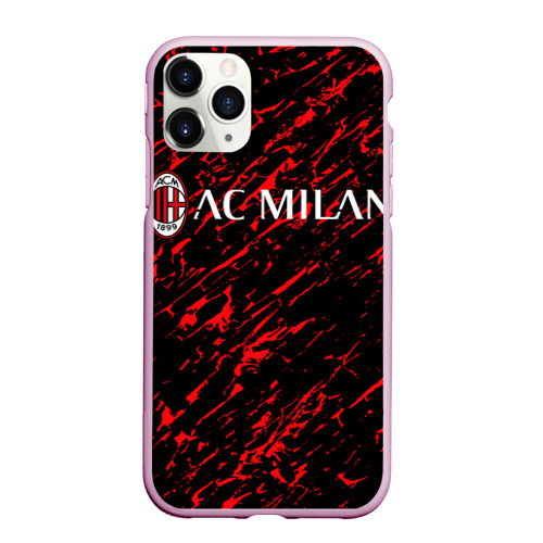 Чехол для iPhone 11 Pro Max матовый Milan, цвет розовый