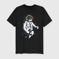 Мужская футболка хлопок Slim Cosmosrock