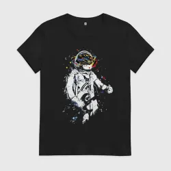 Женская футболка хлопок Cosmosrock