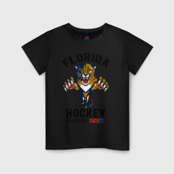 Детская футболка хлопок Florida Panters NHL