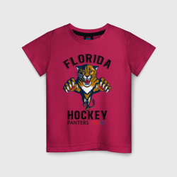 Детская футболка хлопок Florida Panters NHL