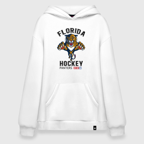 Худи SuperOversize хлопок Florida Panters NHL, цвет белый